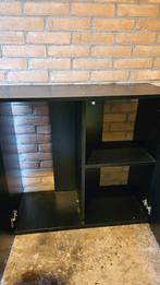 Aquariumkastje - Zwart, Antiek en Kunst, Antiek | Meubels | Kasten, Ophalen of Verzenden
