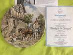 Wedgwood porselein set van 5 wandbordjes 21 cm, Antiek en Kunst, Ophalen of Verzenden