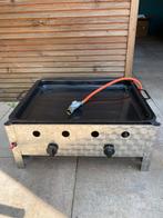 Gas gril plaat  en  gas bak plaat, Tuin en Terras, Gasbarbecues, Ophalen, Gebruikt