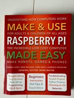 Make & Use Raspberry Pi Made Easy – Praktische leergids, Ophalen of Verzenden, Zo goed als nieuw