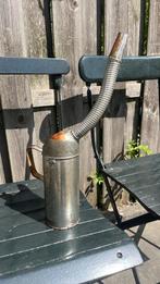 Antieke zinken olie gieter, Antiek en Kunst, Curiosa en Brocante, Ophalen of Verzenden