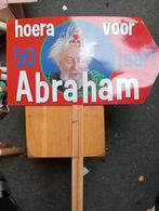 Abraham Bord - 50 Jaar! Tuinbord, Ophalen of Verzenden, Zo goed als nieuw