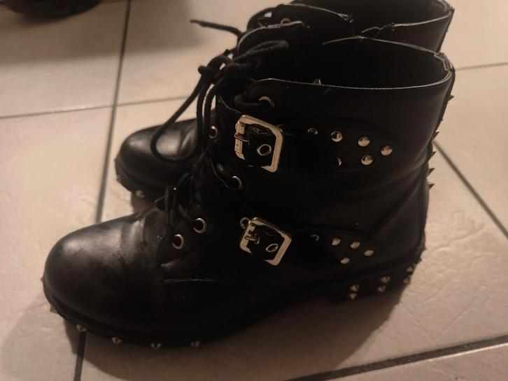 Dames enkel laarsjes, Kleding | Dames, Schoenen, Gedragen, Lage of Enkellaarzen, Zwart, Ophalen of Verzenden