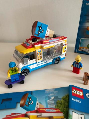 LEGO City 60253 – IJscowagen met Doos & 2 Instructieboekjes beschikbaar voor biedingen