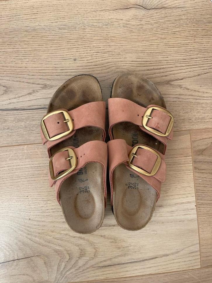 Birkenstock Sandalen Maat 37, Kleding | Dames, Schoenen, Gedragen, Slippers, Roze, Ophalen