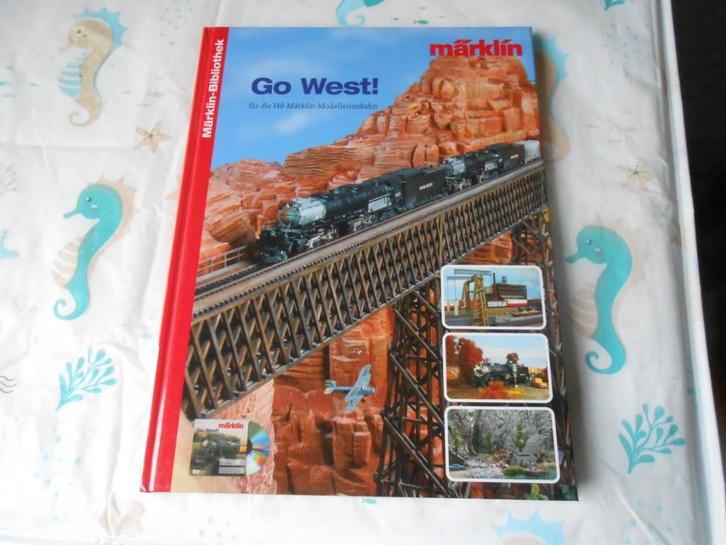 Märklin Bibliotheek, uit deze serie het boek ""go West"", Hobby en Vrije tijd, Modeltreinen | H0, Nieuw, Boek, Tijdschrift of Catalogus