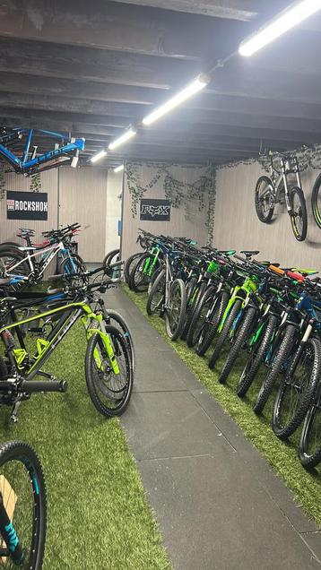 Mountainbikes GEZOCHT!! Inkoop direct geld!! CUBE MTB TREK beschikbaar voor biedingen