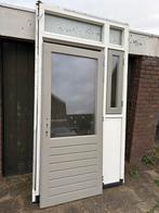 Volledige hardhout kozijnen met 3 punts sluiting deuren., Doe-het-zelf en Verbouw, Hang- en Sluitwerk, Ophalen, Zo goed als nieuw