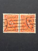 Duitsland Reich Mi 192  #1  (wm Waffeln), Verzenden, Overige periodes, Gestempeld