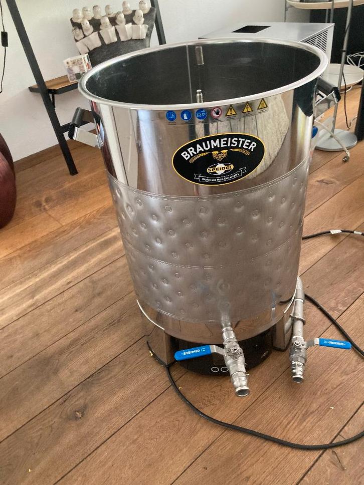 Brouwketel Speidel 50liter dubbelwandig met veel extra''s, Hobby en Vrije tijd, Overige Hobby en Vrije tijd, Zo goed als nieuw