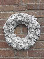Krans wanddecoratie betonnen beeld tuinbeeld beton, Ophalen of Verzenden, Nieuw