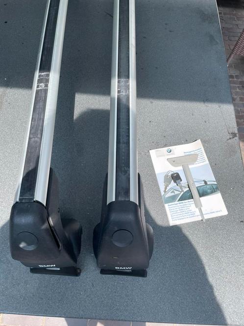 Originele BMW dakdragers – 5 Serie Sedan (E60), Auto diversen, Dakdragers, Zo goed als nieuw, Ophalen