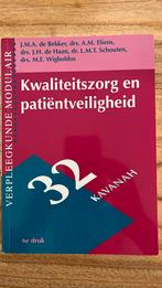 Aart Eliens - Kwaliteitszorg en patientveiligheid, Ophalen of Verzenden, Zo goed als nieuw, Aart Eliens; Koos de Haan; Loes Schouten; Marijke Wigboldus; ...