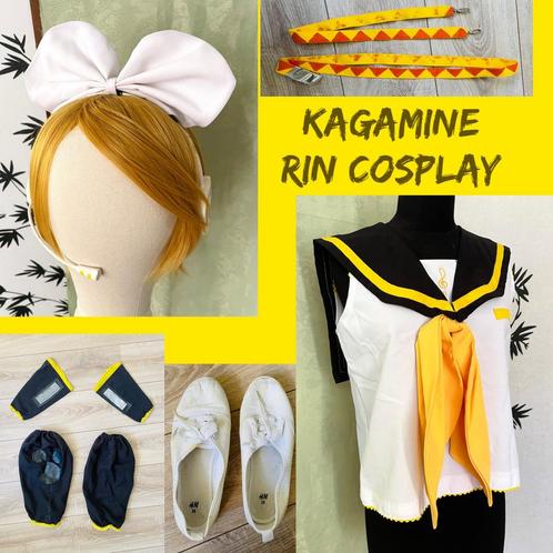 Kagamine Rin cosplay project DIVA vocaloid S, Hobby en Vrije tijd, Kostuums, Theaterbenodigdheden en LARP, Gebruikt, Ophalen of Verzenden