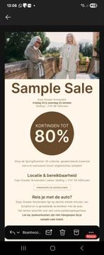 1x Josh v Sample sale kaart 24 okt shift 1, Twee personen, Overige soorten, Overige typen