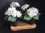 Twee witte hortensia’s (kunstplanten), Ophalen of Verzenden