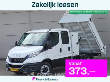 Iveco Daily 35C14 Kipper met Kist Dubbel Cabine Dubbellucht  beschikbaar voor biedingen