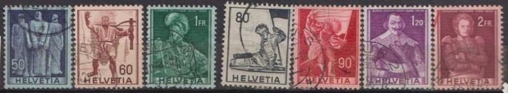 Zwitserland 1941 Historie, Postzegels en Munten, Postzegels | Europa | Zwitserland, Gestempeld, Verzenden