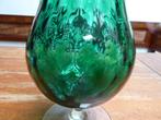 Vintage optisch geblazen glazen coupe, Murano?, Antiek en Kunst, Antiek | Glas en Kristal, Ophalen of Verzenden
