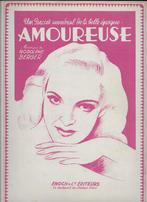 Mu86 bladmuziek amoureuse rodolphe berger   ---, Muziek en Instrumenten, Ophalen of Verzenden, Gebruikt, Artiest of Componist