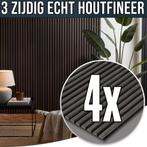 Akoestische Wand Panelen - 4 Stuks 260x60 - Echt Houtfineer, Nieuw, Ophalen of Verzenden, Kerkweg 34, YSONIC