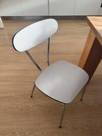 Set van 4 retro stoeltjes, Huis en Inrichting, Stoelen, Gebruikt, Wit, Ophalen of Verzenden, Vier