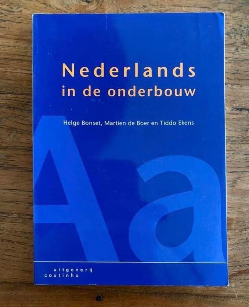 Nederlands in de onderbouw - Helge Bonset, Ophalen of Verzenden, Alpha, Zo goed als nieuw, HBO