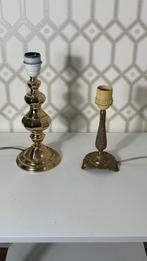 Vintage Lampenvoeten - Set van 2, Huis en Inrichting, Lampen | Vloerlampen, Ophalen of Verzenden, Gebruikt, Metaal, Minder dan 100 cm