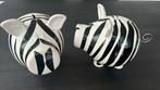 Salt and Pepper Oink zebra 2x, Verzamelen, Spaarpotten, Zo goed als nieuw, Ophalen