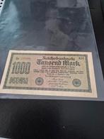 1000 mark duitsland, 1922, Ophalen of Verzenden, Duitsland