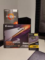 Mini ITX Systeem: Ryzen 5 5600G, B550I, 32GB RAM, Computers en Software, Processors, Ophalen of Verzenden