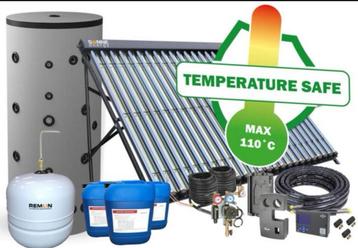 Zonneboiler 300 L set met 48 heatpipes (incl subsidie) beschikbaar voor biedingen