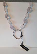 Dyrberg Kern lila ketting staal collier steel El Frida new, Sieraden, Tassen en Uiterlijk, Kettingen, Overige materialen, Nieuw