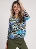Studio anneloes camo blouse xxl army/zwart/emerald, Maat 46/48 (XL) of groter, Ophalen of Verzenden, Zo goed als nieuw