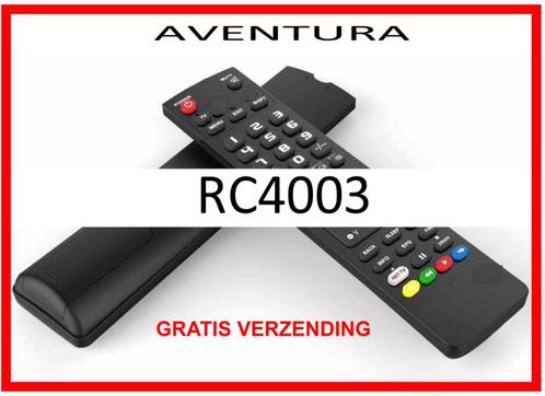 Vervangende afstandsbediening voor de RC4003 van AVENTURA., Audio, Tv en Foto, Afstandsbedieningen, Nieuw, Ophalen of Verzenden