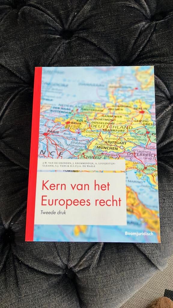 Jasper Krommendijk - Kern van het Europees recht, Boeken, Studieboeken en Cursussen, Ophalen of Verzenden, Zo goed als nieuw, Jasper Krommendijk
