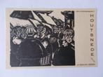 JO BEZAAN (1894-1952) - Houtsnede VELUWSCHE MARKT, Antiek en Kunst, Kunst | Etsen en Gravures, Ophalen of Verzenden