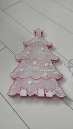 Vintage kerstverlichting silhouetteverlichting kerstboom wit, Ophalen of Verzenden, Gebruikt