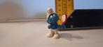 Smurf poppetje met spiegel uit 1972 schleich peyo (5.3), ., Schleich, Ophalen of Verzenden, Zo goed als nieuw