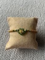 Armband 4 mm goudkleurige miyuki kralen, Sieraden, Tassen en Uiterlijk, Armbanden, Ophalen of Verzenden, Nieuw, Goud, Overige materialen