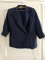 Blazer / jasje 🧥 vintage maat 40, Kleding | Dames, Jasjes, Kostuums en Pakken, Maat 38/40 (M), Blauw, Ophalen of Verzenden, Zo goed als nieuw
