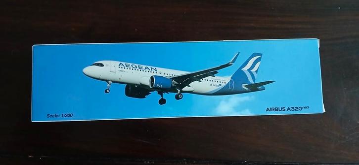 AIRBUS A320NEO AEGEAN - Nieuw in verpakking!, Hobby en Vrije tijd, Modelbouw | Vliegtuigen en Helikopters, Ophalen of Verzenden