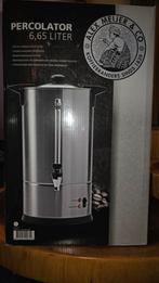 RVS Percolator 6,65 Liter - Koffiezetten en Serveren, Witgoed en Apparatuur, Koffiezetapparaten, 10 kopjes of meer, Gemalen koffie
