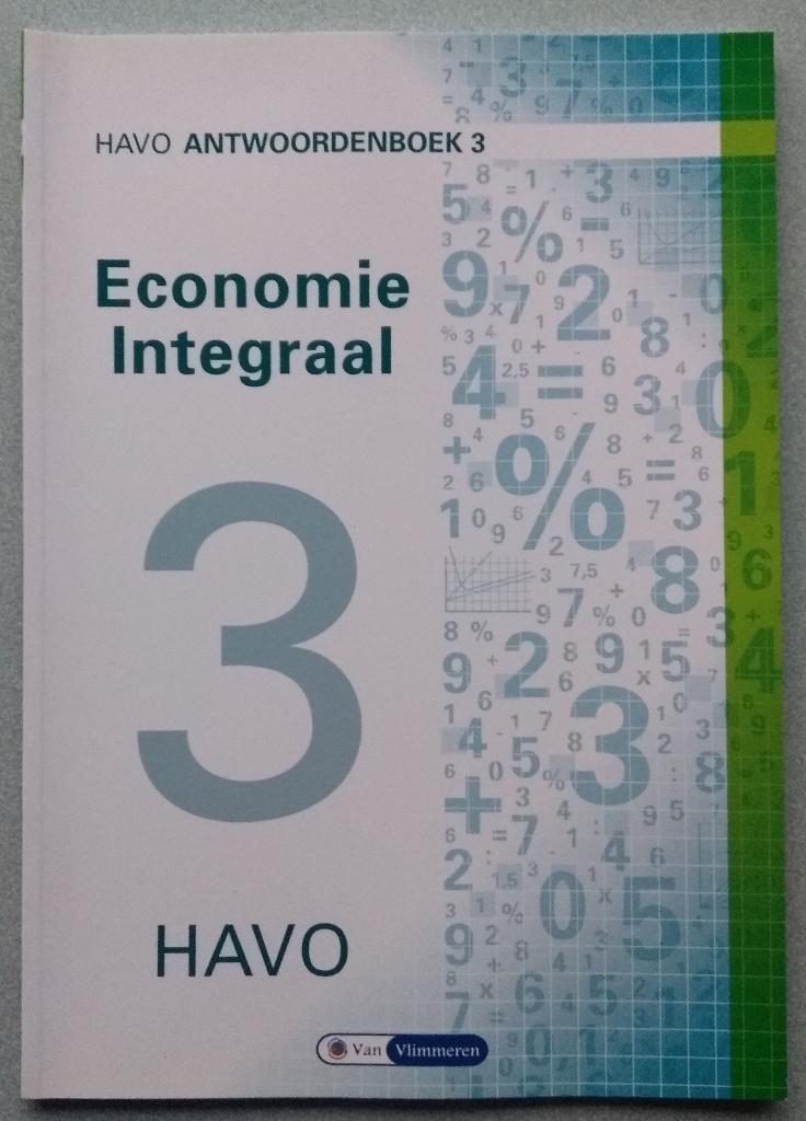 9789462871427 Economie Integraal havo Antwoordenboek 3, Boeken, Schoolboeken, Verzenden, Zo goed als nieuw, HAVO, Economie