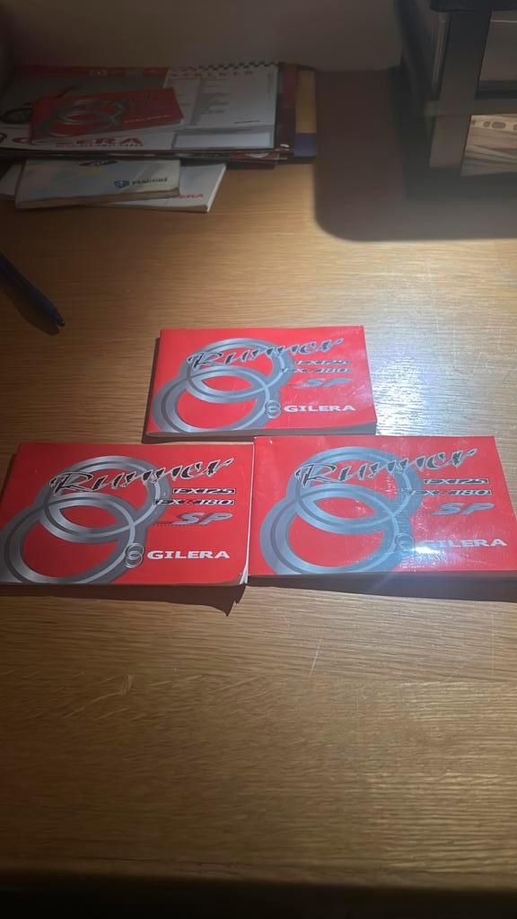 Gilera Runner 125 180cc SP FX boekje, Motoren, Tuning en Styling, Ophalen of Verzenden