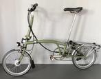 Unieke BROMPTON "Explore" 6v Olijfgroen met naafdynamo, Ophalen, Brompton, 16 tot 18 inch, Versnellingen