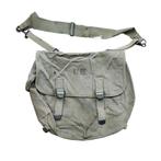 WWII US Musette Bag With Strap, Ophalen of Verzenden, Amerika, Embleem of Badge
