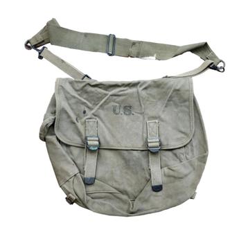 WWII US Musette Bag With Strap beschikbaar voor biedingen
