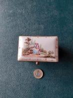 geemailleerd porselein sieraden doosje., Ophalen of Verzenden