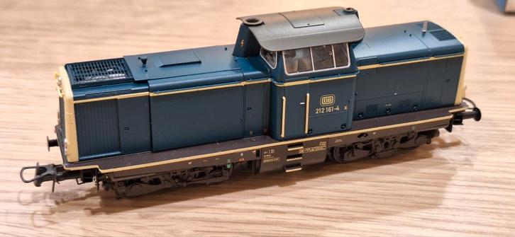 Piko BR 212  DB  h0, Hobby en Vrije tijd, Modeltreinen | H0, Zo goed als nieuw, Locomotief, Gelijkstroom, Piko, Ophalen of Verzenden